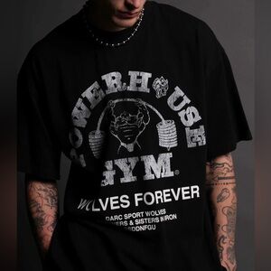 NWT Darcsport Powerhouse of the Wolves V2 Premium Tee